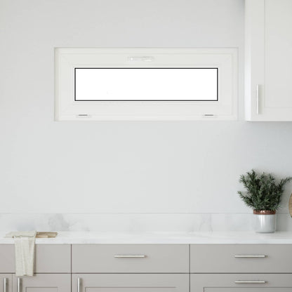 Finestra per Soffitta RISOR 110 x 40 cm PVC e Vetro Antracite | homemem39