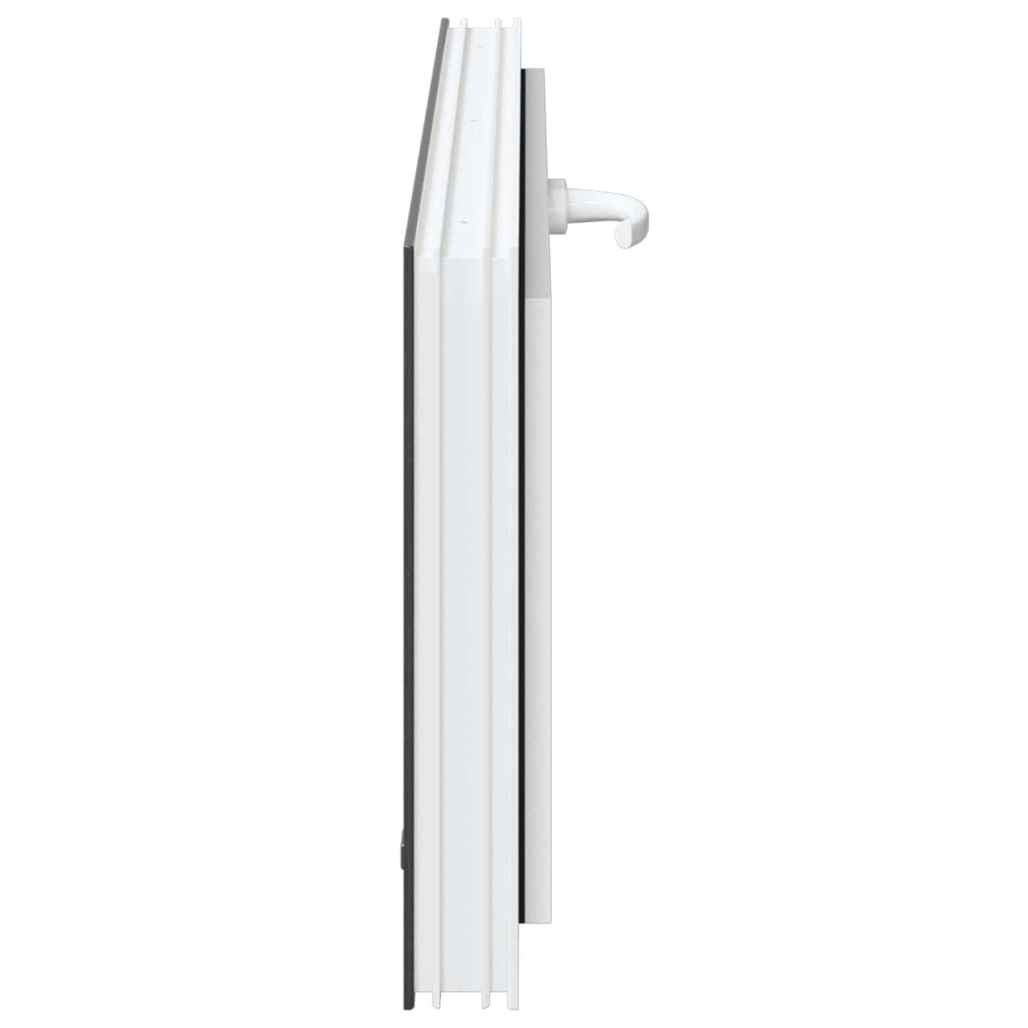 Finestra per Soffitta RISOR 110 x 40 cm PVC e Vetro Antracite | homemem39
