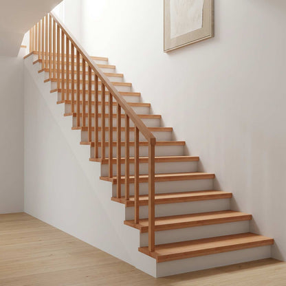 Tappeti per scale 16 pz 90 x 25 x 2 cm Naturale | homemem39