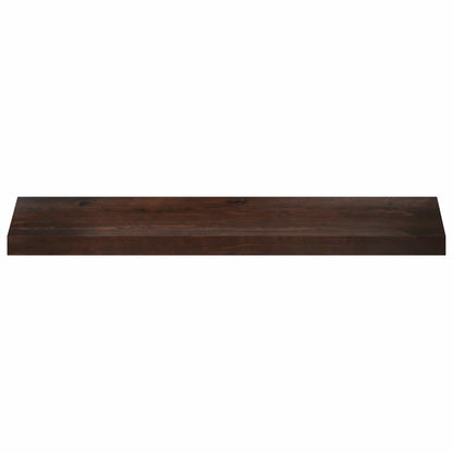 Tappeti per scale 4 pz 90 x 25 x 2 cm Marrone Scuro | homemem39