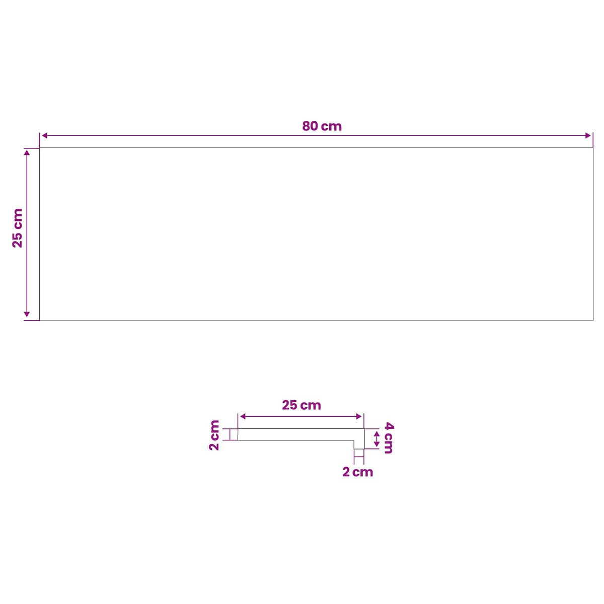 Tappeti per scale 8 pz 80 x 25 x 2 cm Nero | homemem39
