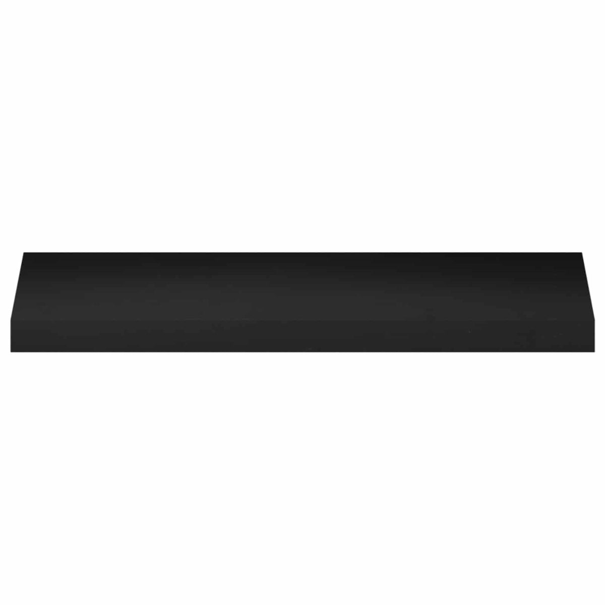 Tappeti per scale 8 pz 90 x 25 x 2 cm Nero