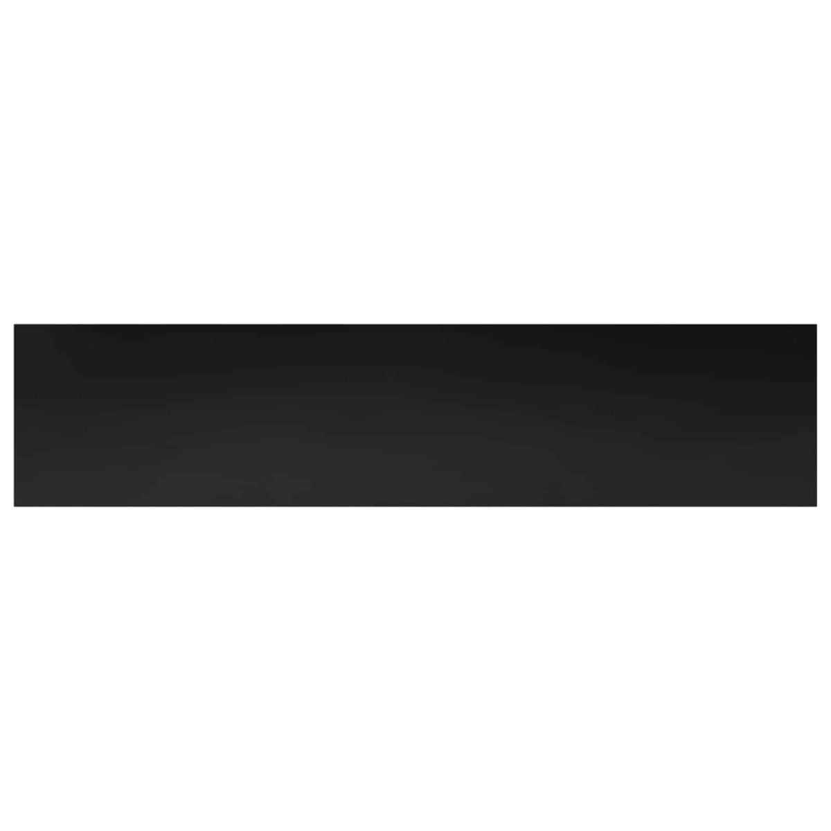 Tappeti per scale 12 pz 120 x 30 x 2 cm Nero