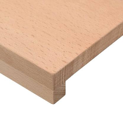 Tappeti per scale 16 pz 100 x 25 x 2 cm Naturale | homemem39
