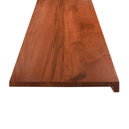 Tappeti per scale 16 pz 90 x 30 x 2 cm Marrone