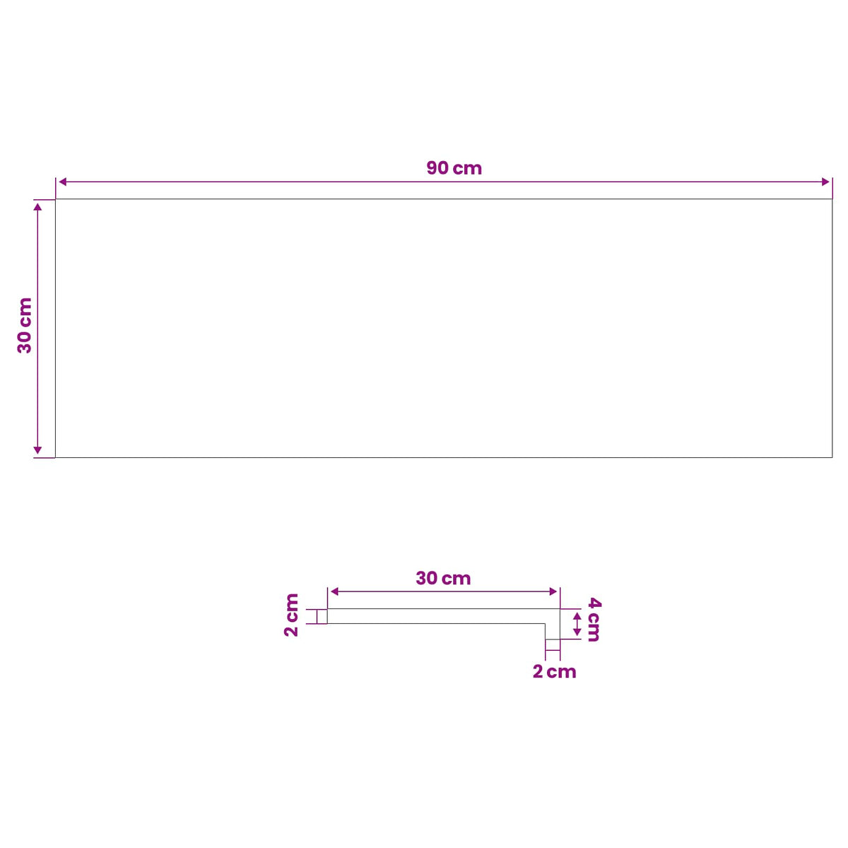 Tappeti per scale 16 pz 90 x 30 x 2 cm Marrone | homemem39