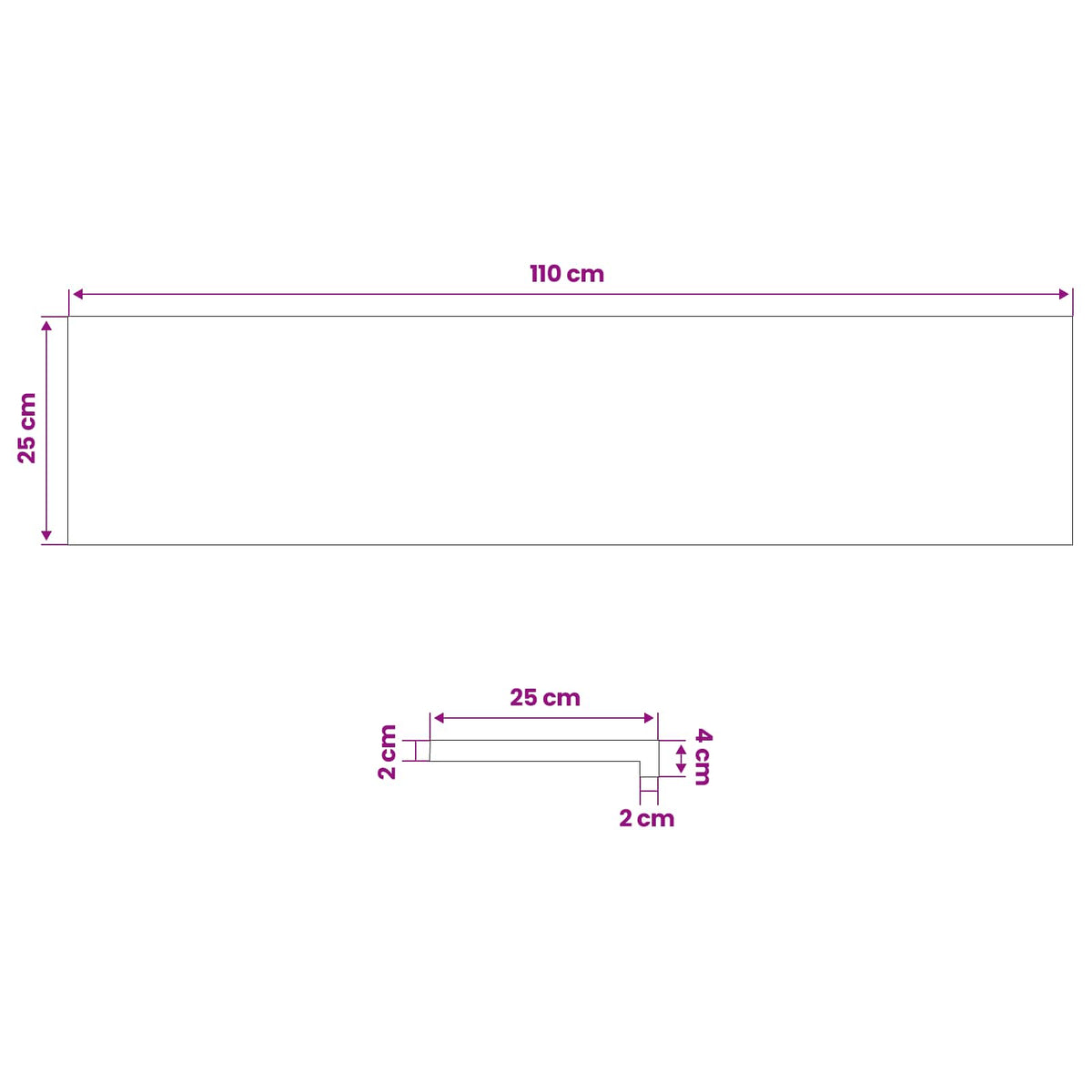 Tappeti per scale 20 pz 110 x 25 x 2 cm Marrone Chiaro | homemem39