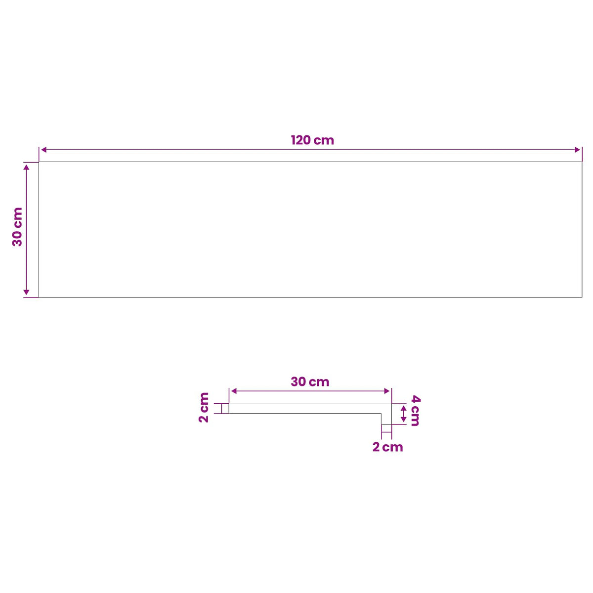 Tappeti per scale 20 pz 120 x 30 x 2 cm Marrone Scuro | homemem39