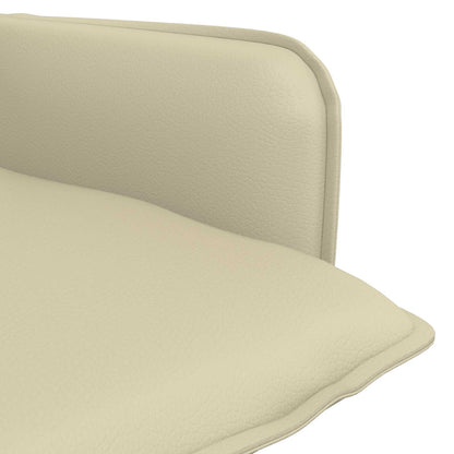 Poltrona Crema Similpelle | homemem39