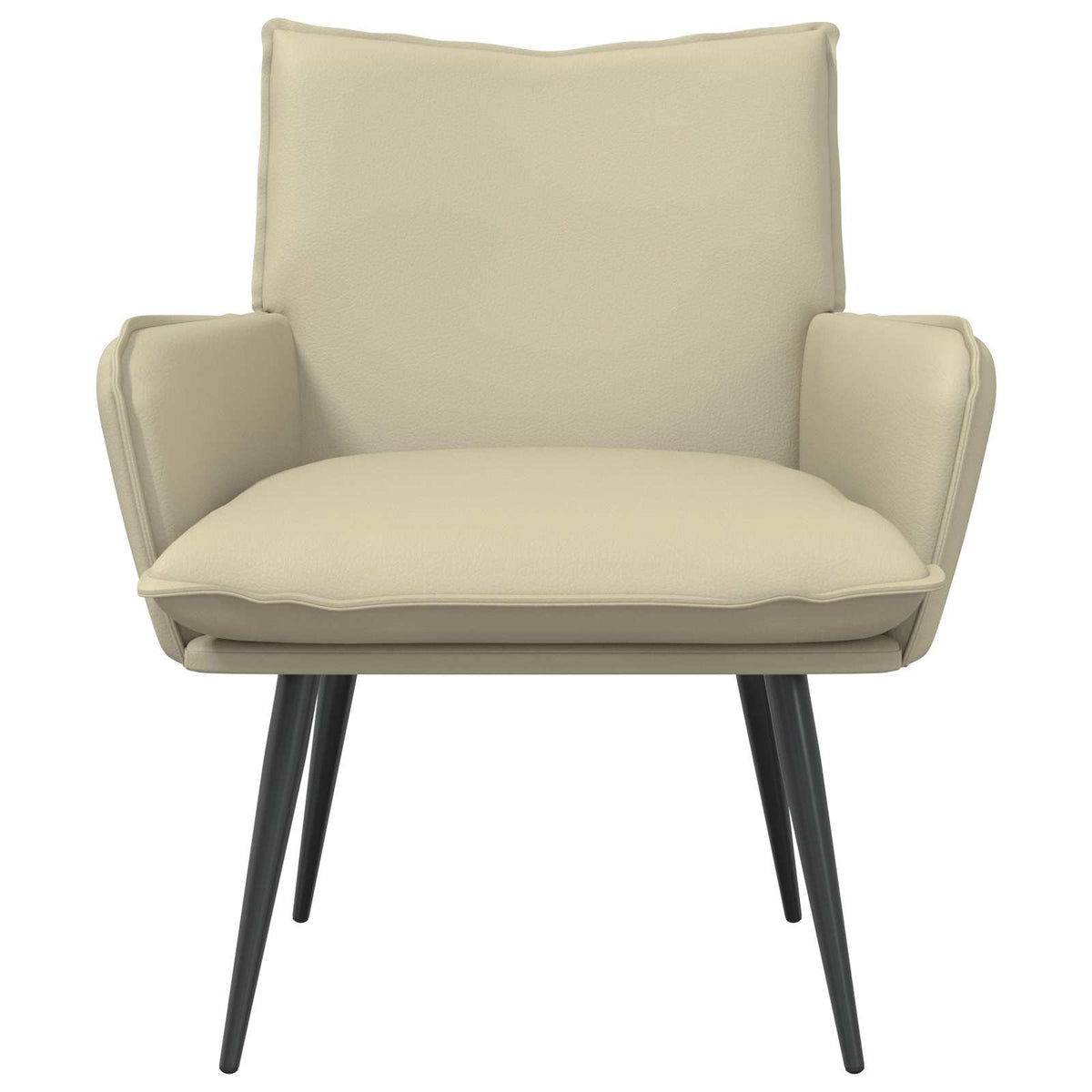 Poltrona Crema Similpelle | homemem39