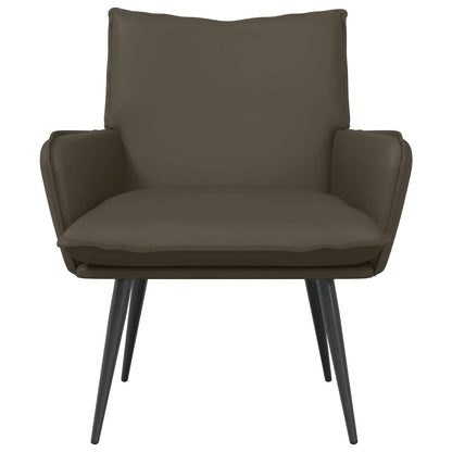 Poltrona Grigio Similpelle | homemem39