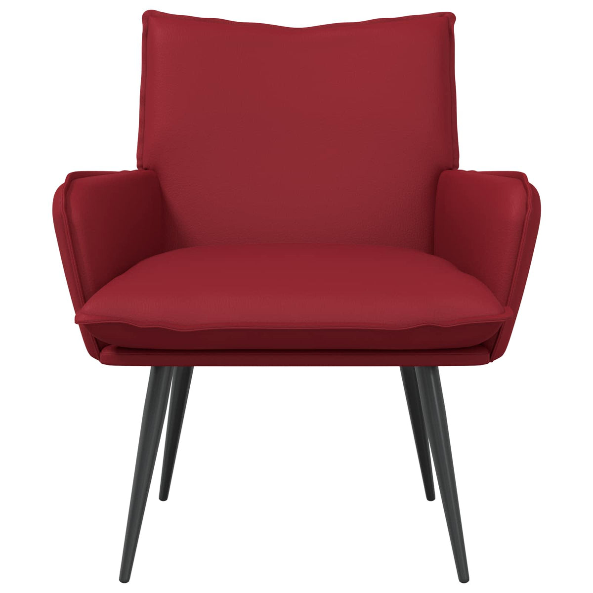 Poltrona Rosso Vino Similpelle | homemem39