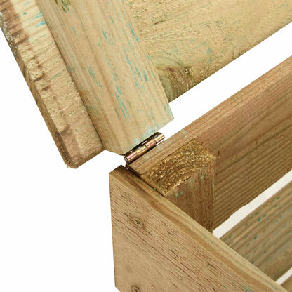 Compostiera da giardino a listelli 2 pcs Verde