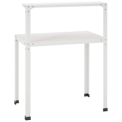 Tavolo da rinvaso 80 x 50 x 104 cm Acciaio verniciato a polvere