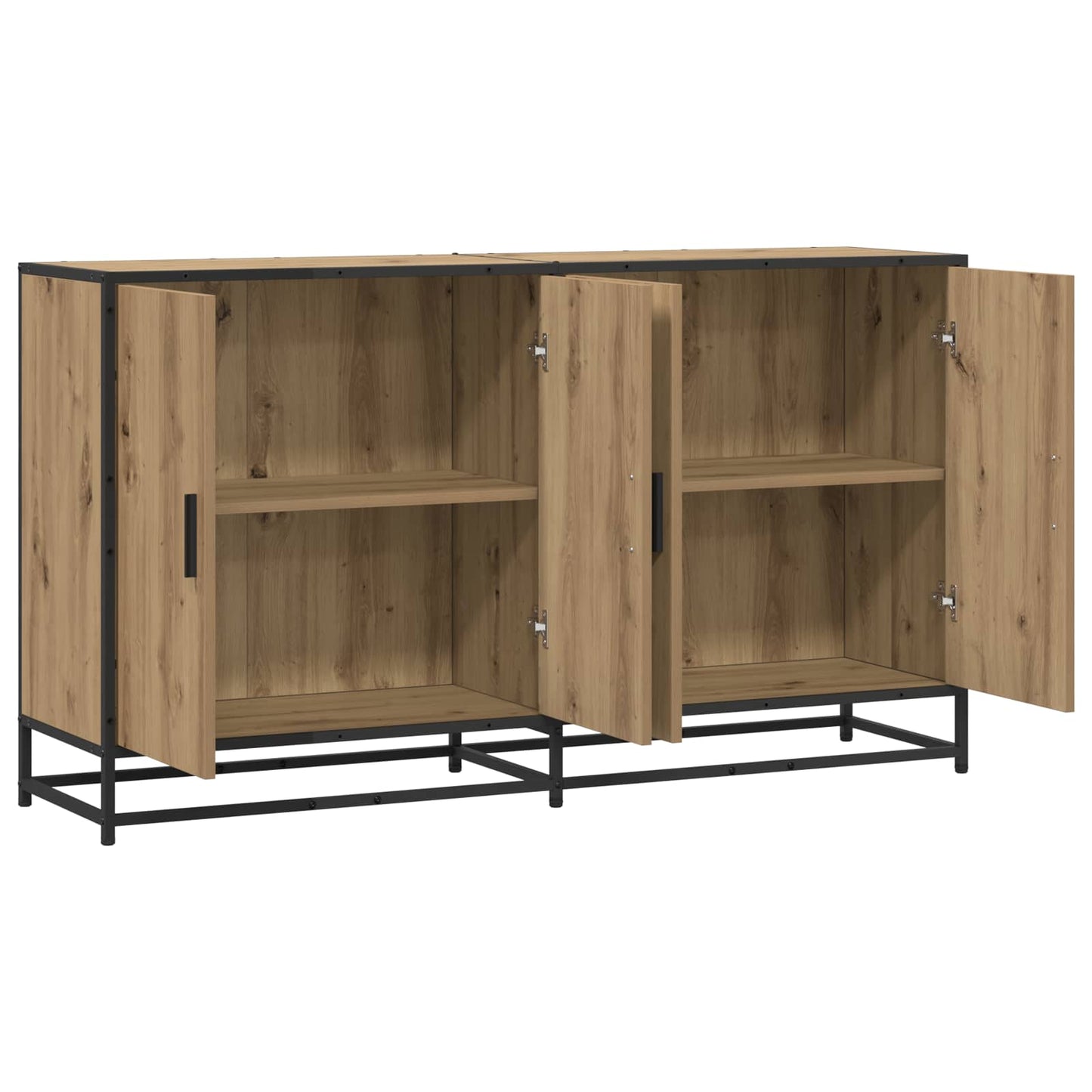 Credenza Rovere Artigianale 134 x 35 x 76 cm