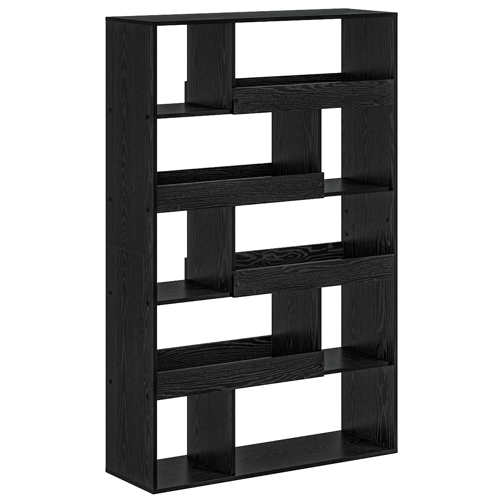 Scaffale per Libri Rovere nero 100 x 33 x 156,5 cm | homemem39