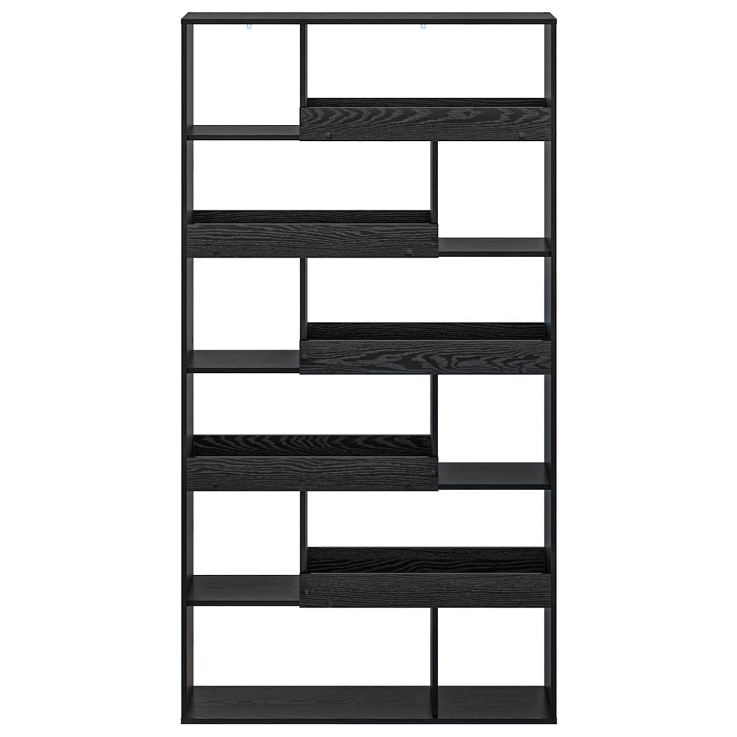 Scaffale per Libri Rovere nero 100 x 33 x 156,5 cm | homemem39