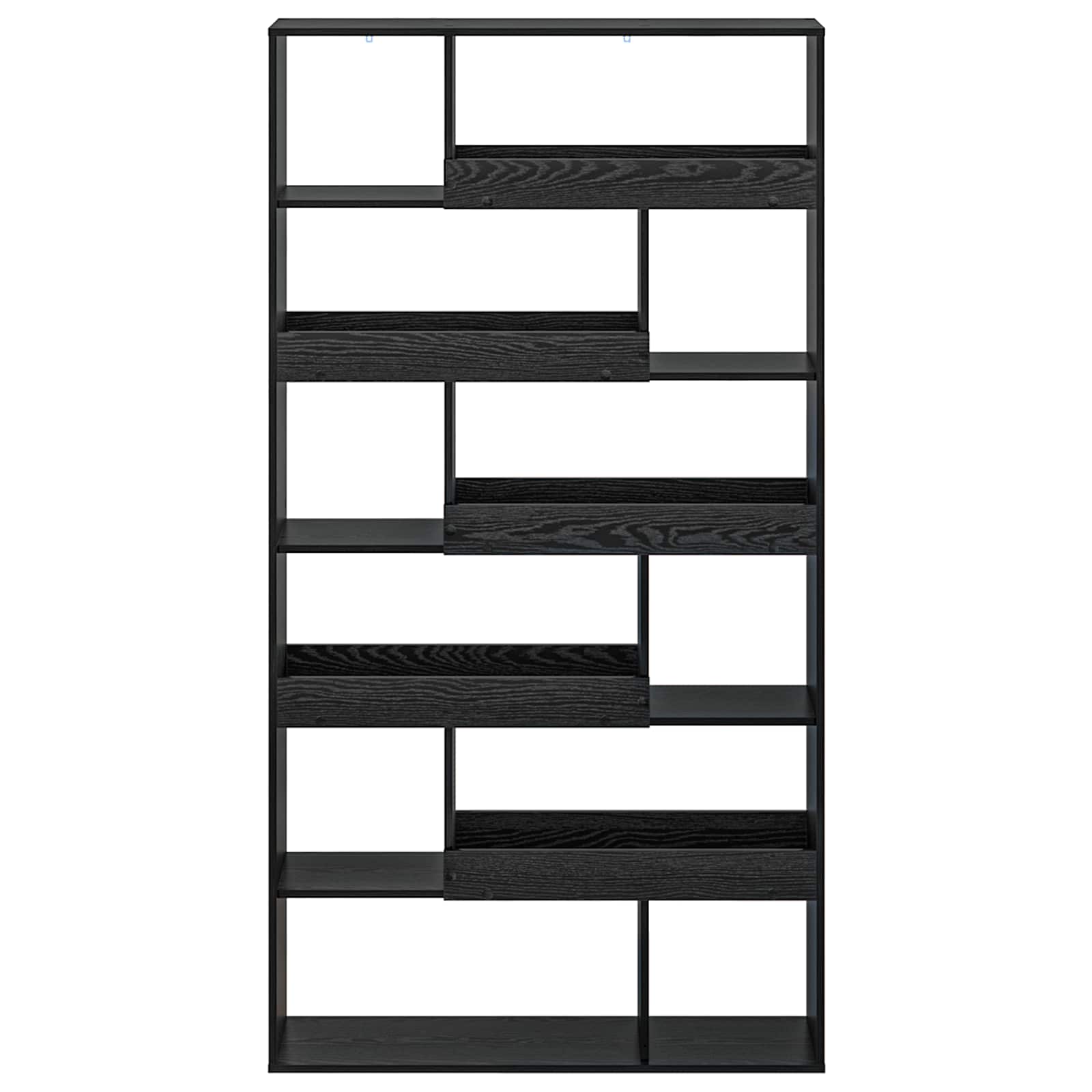 Scaffale per Libri Rovere nero 100 x 33 x 156,5 cm | homemem39
