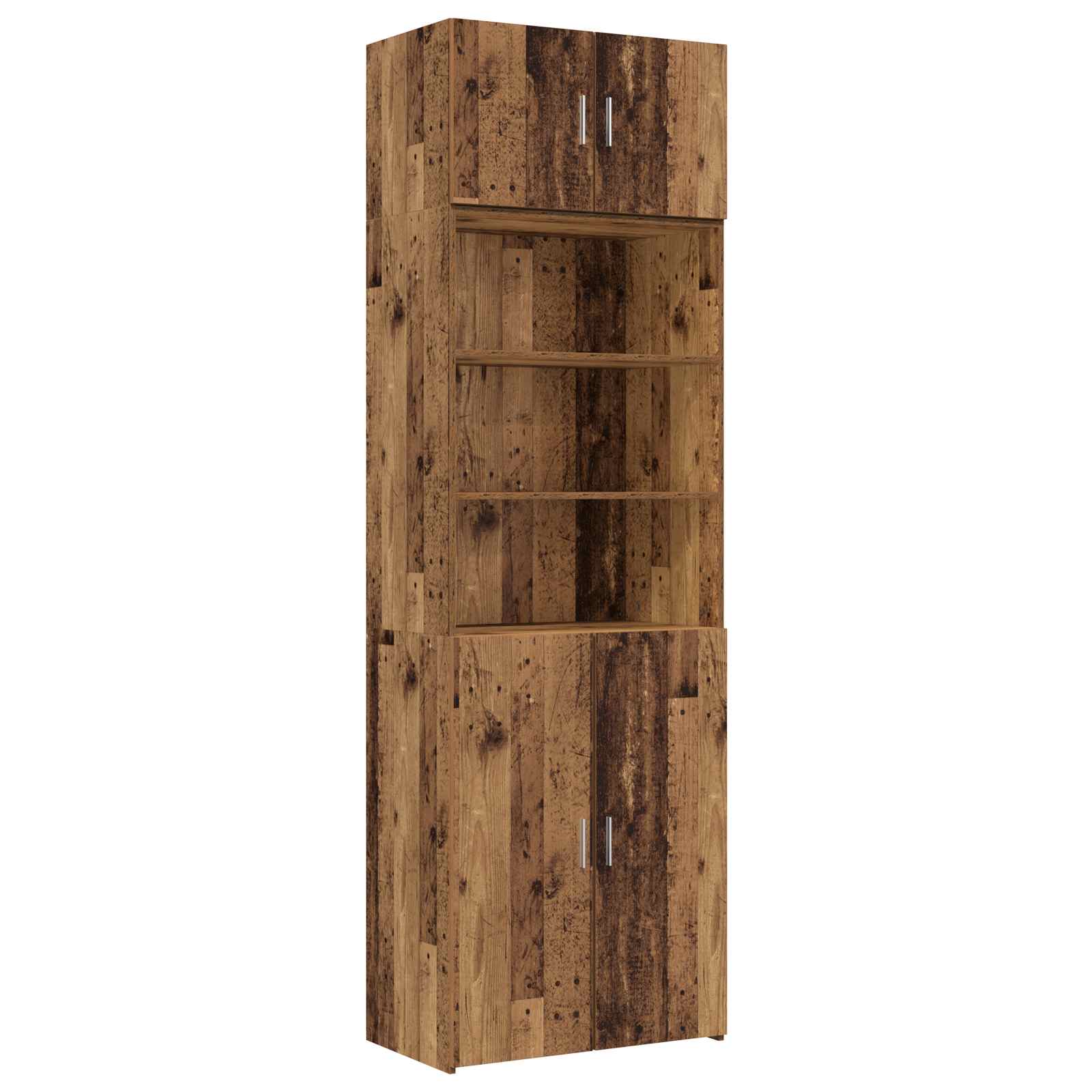 Armadio per la conservazione con ripiani Legno antico | homemem39