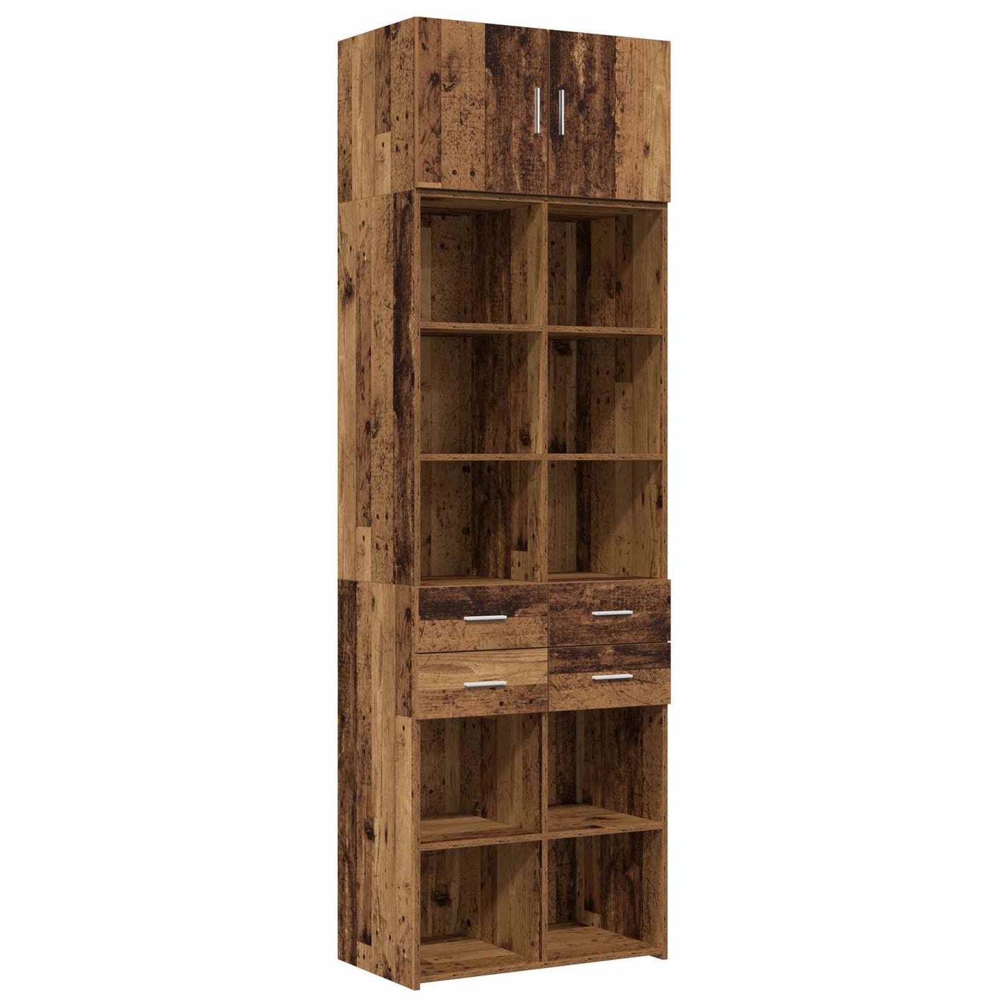 Armadio per la conservazione con ripiani Legno antico | homemem39