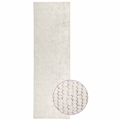 Tappeto Crema 100 x 150 cm 100% Poliestere 3 mm Lavabile | homemem39