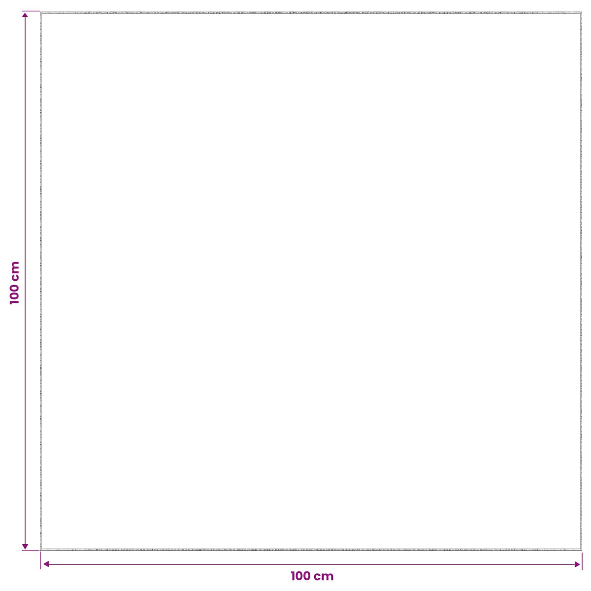 Tappeto Beige 100 x 100 cm 100% Poliestere 3 mm Lavabile | homemem39