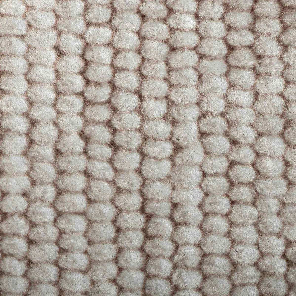 Tappeto Beige 100 x 250 cm 100% Poliestere 3 mm Lavabile
