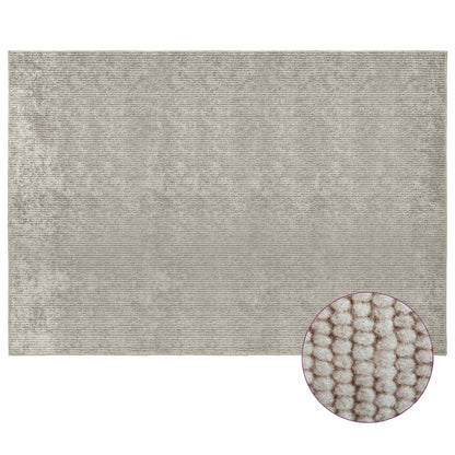 Tappeto Beige 190 x 300 cm 100% Poliestere 3 mm Lavabile
