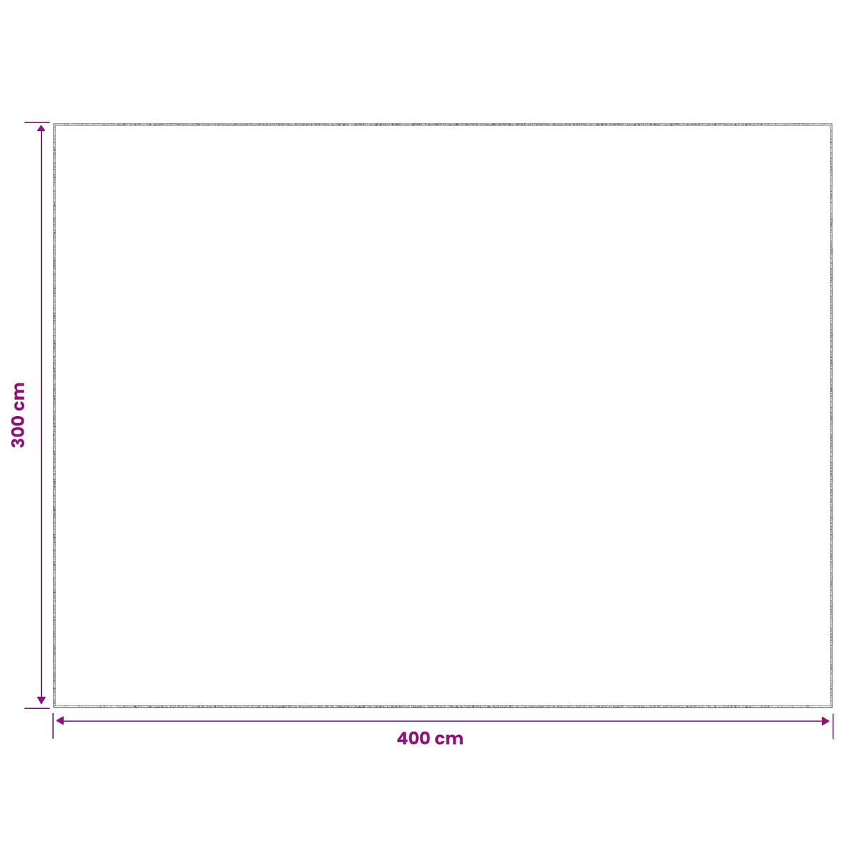 Tappeto Beige 300 x 400 cm 100% Poliestere 3 mm Lavabile | homemem39
