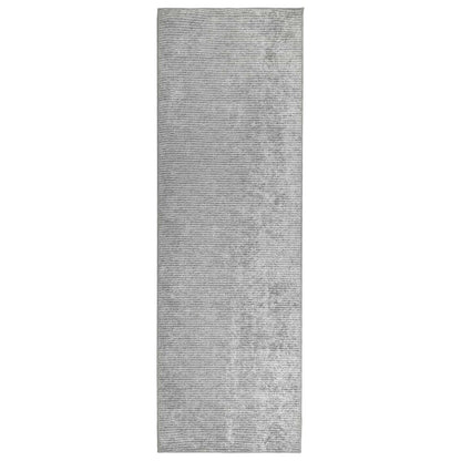 Tappeto Grigio 100 x 150 cm 100% Poliestere 3 mm Lavabile