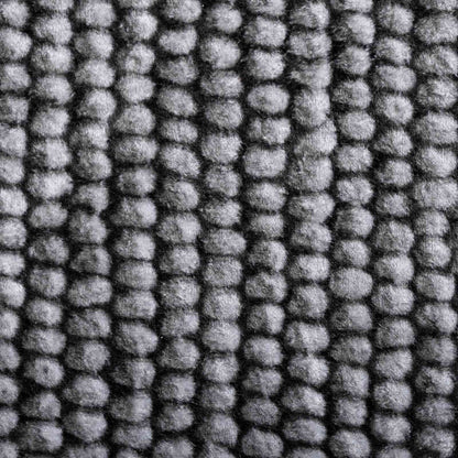 Tappeto Antracite 80 x 200 cm 100% Poliestere 3 mm Lavabile