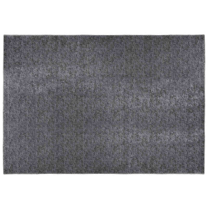 Tappeto Antracite 190 x 300 cm 100% Poliestere 3 mm Lavabile
