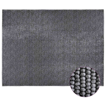 Tappeto Antracite 300 x 400 cm 100% Poliestere 3 mm Lavabile | homemem39