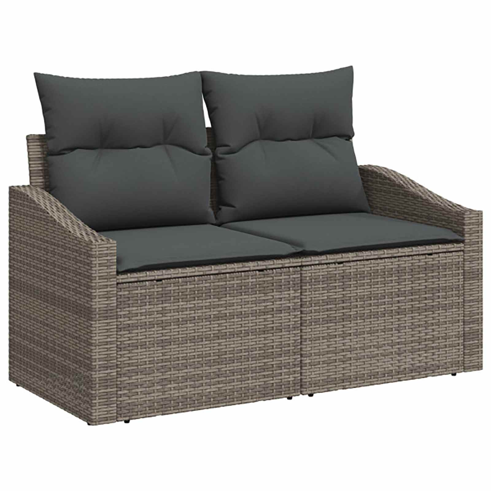 Set di divani 6 pz Grigio e Grigio Scuro | homemem39