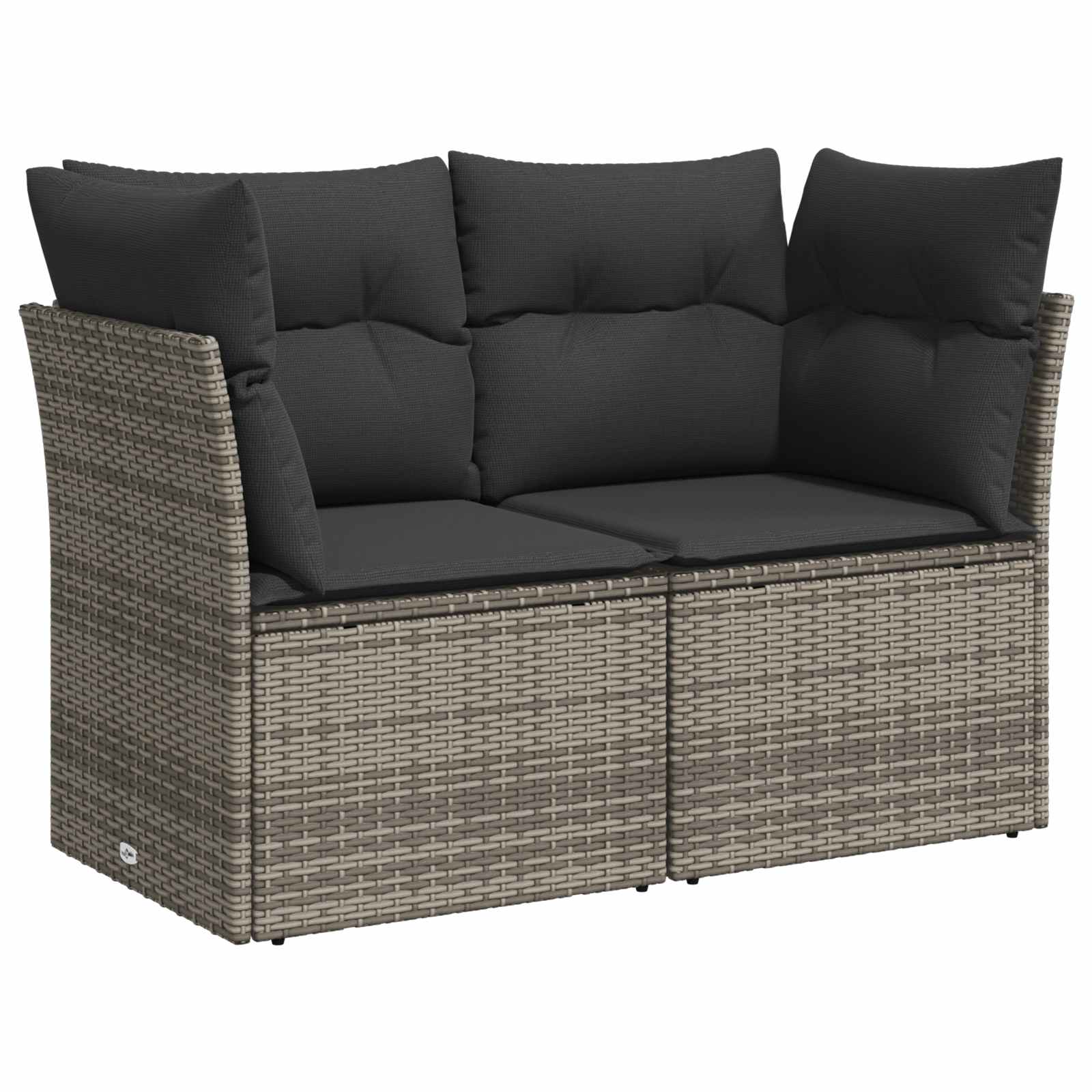 Set di divani 6 pz Grigio e Grigio Scuro | homemem39