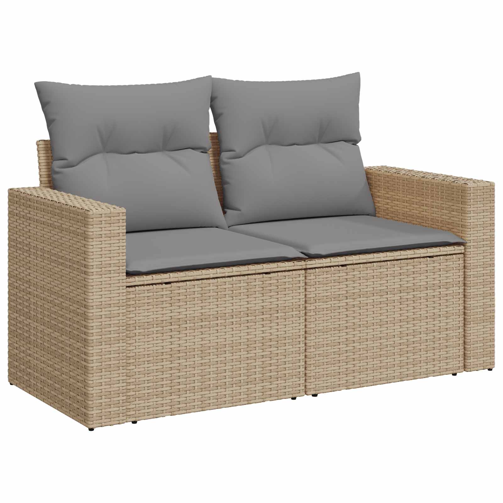 Set di divani 6 pz Beige e Grigio Chiaro | homemem39