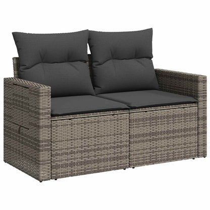 Set di divani 6 pz Grigio e Grigio Scuro | homemem39