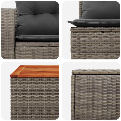 Set di divani 6 pz Grigio e Grigio Scuro | homemem39