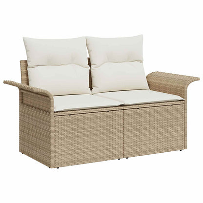 Set di divani 5 pz Beige e Bianco Crema | homemem39