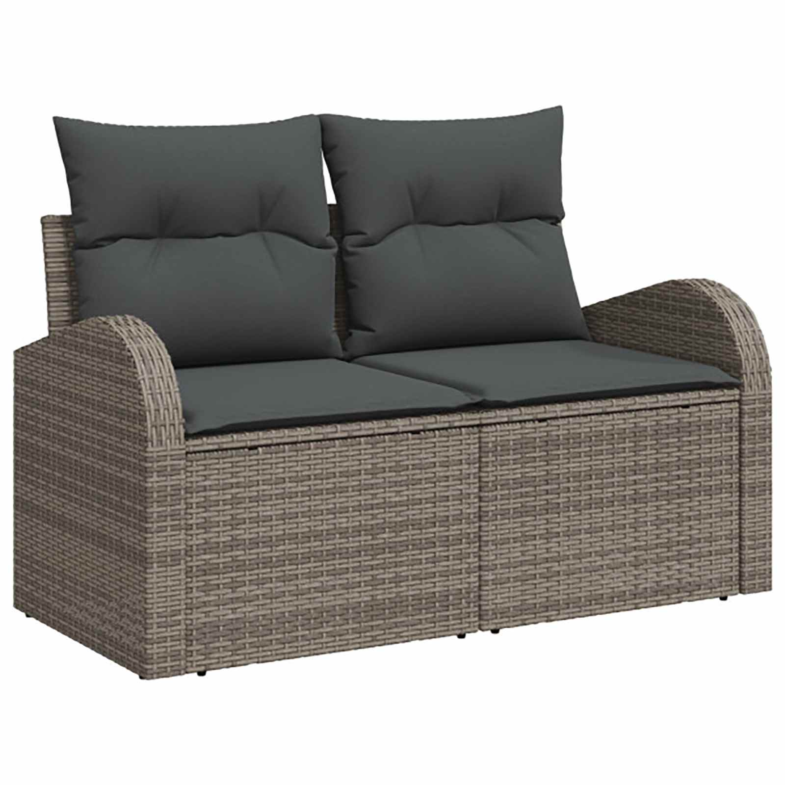 Set di divani 5 pz Grigio e Grigio Scuro | homemem39