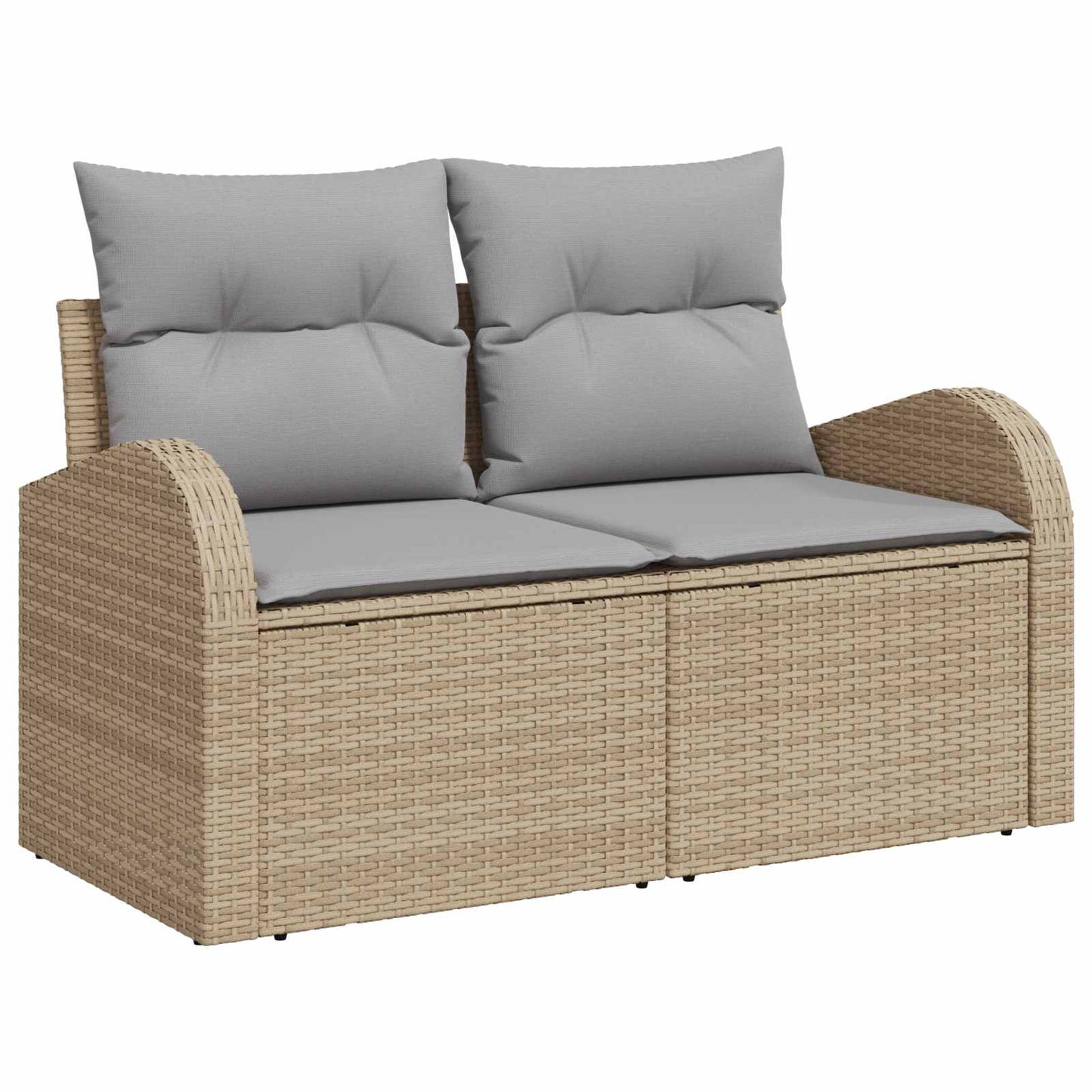 Set di divani 5 pz Beige e Grigio Chiaro | homemem39