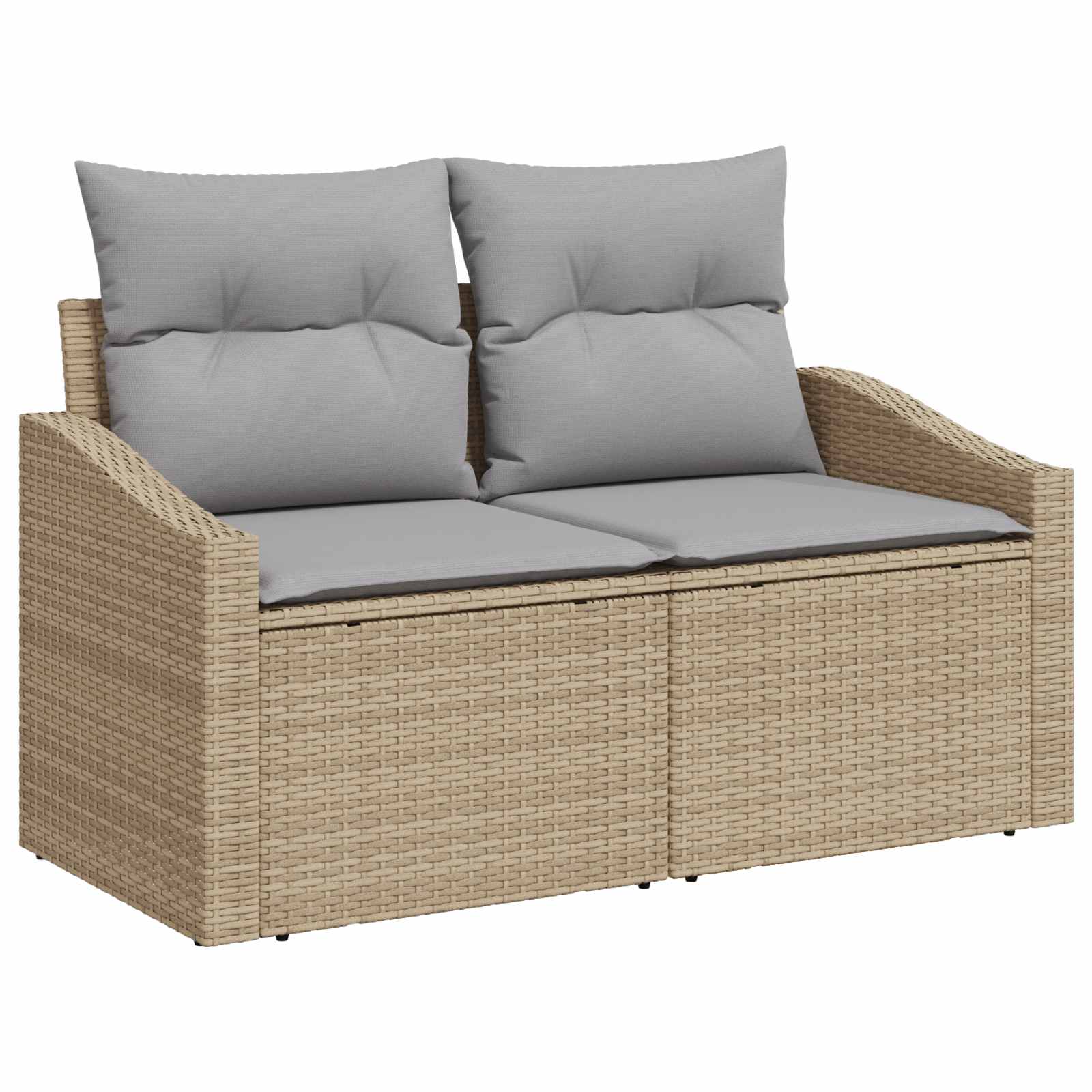 Set di divani 5 pz Beige e Grigio Chiaro | homemem39