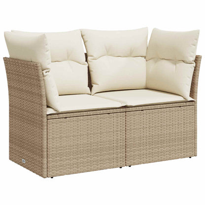Set di divani 5 pz Beige e Bianco Crema | homemem39
