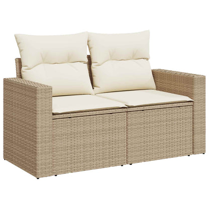Set di divani 5 pz Beige e Bianco Crema | homemem39