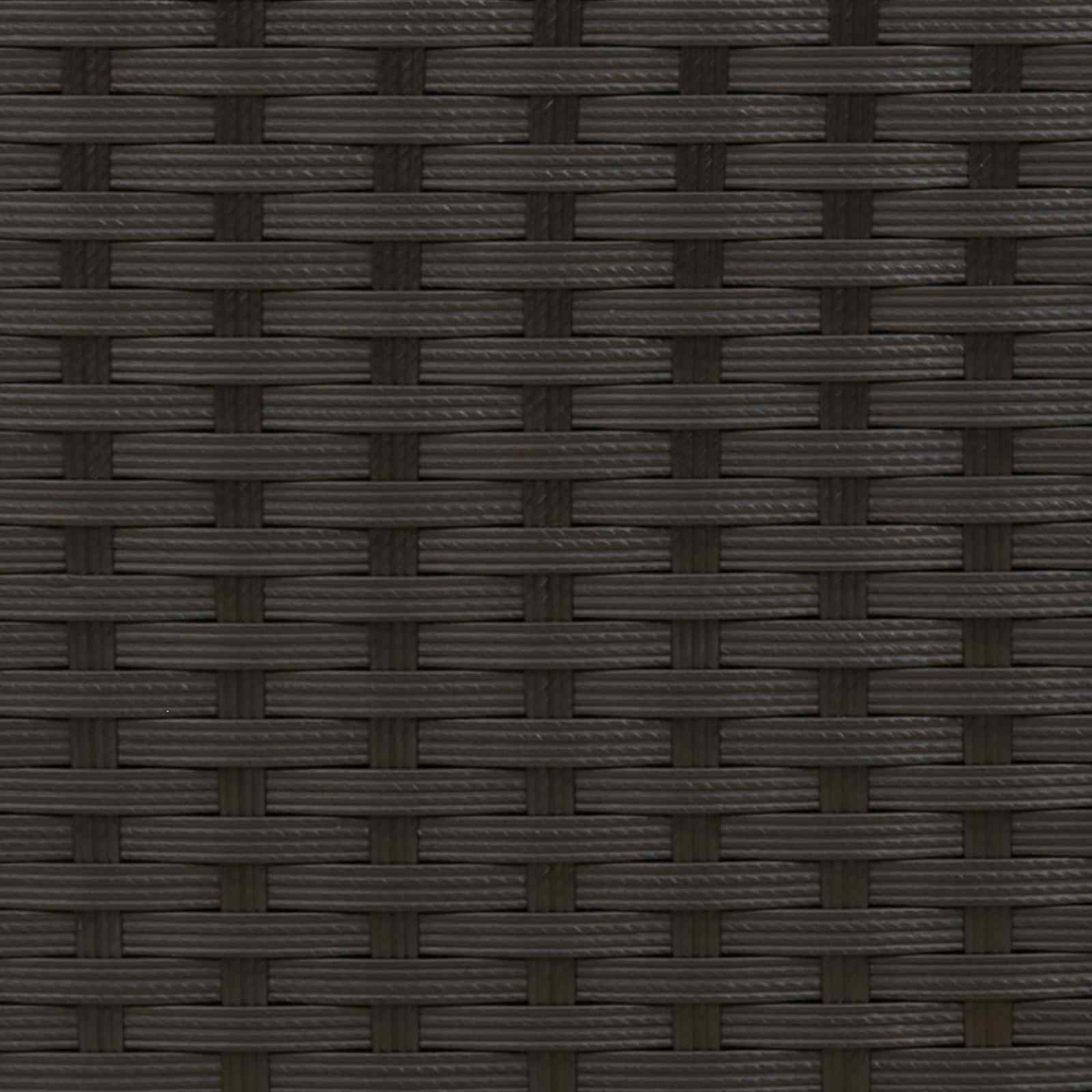 Set di divani 5 pz Nero e Bianco Crema | homemem39