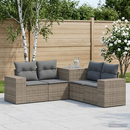Set di divani 5 pz Grigio e Grigio Scuro | homemem39