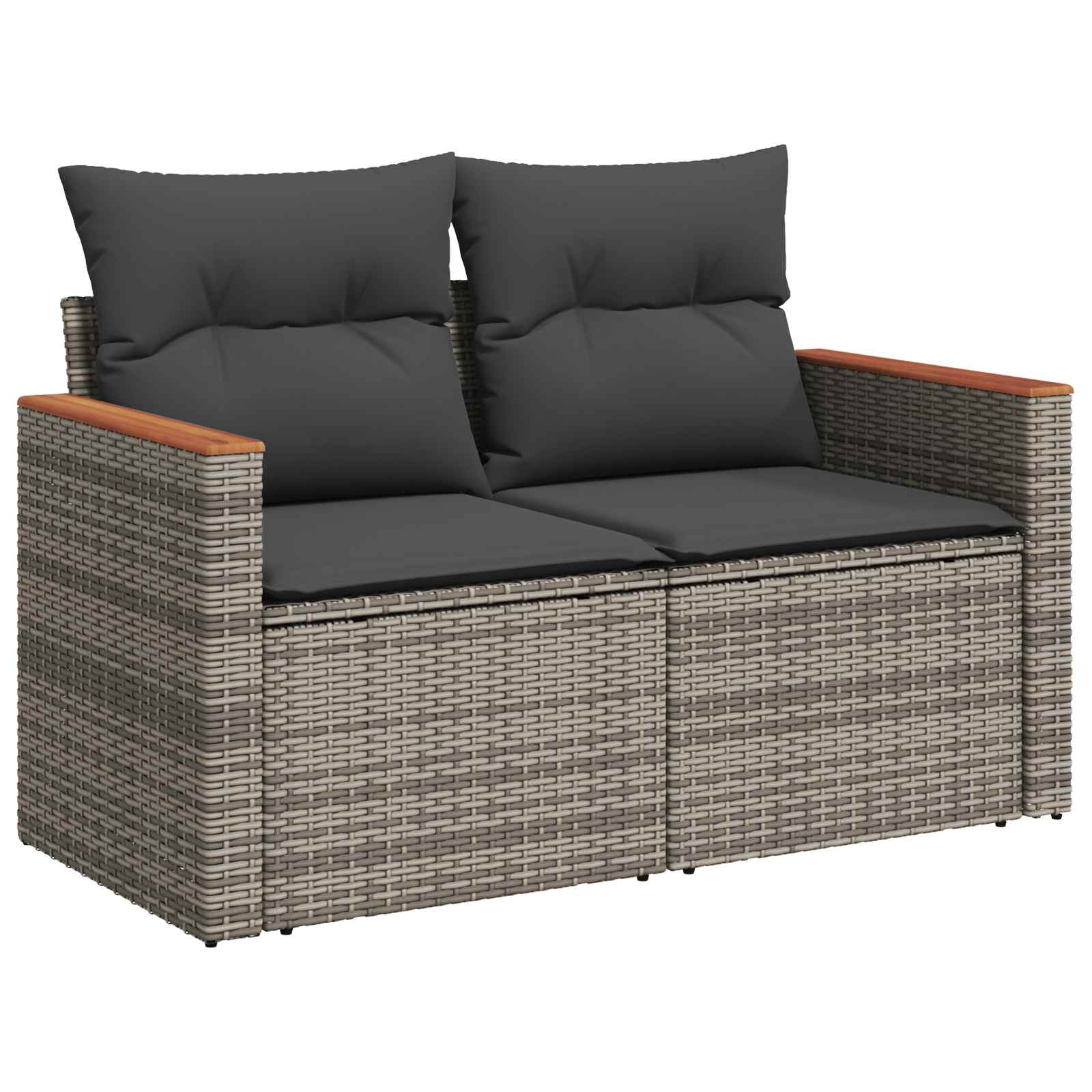 Set di divani 5 pz Grigio e Grigio Scuro | homemem39