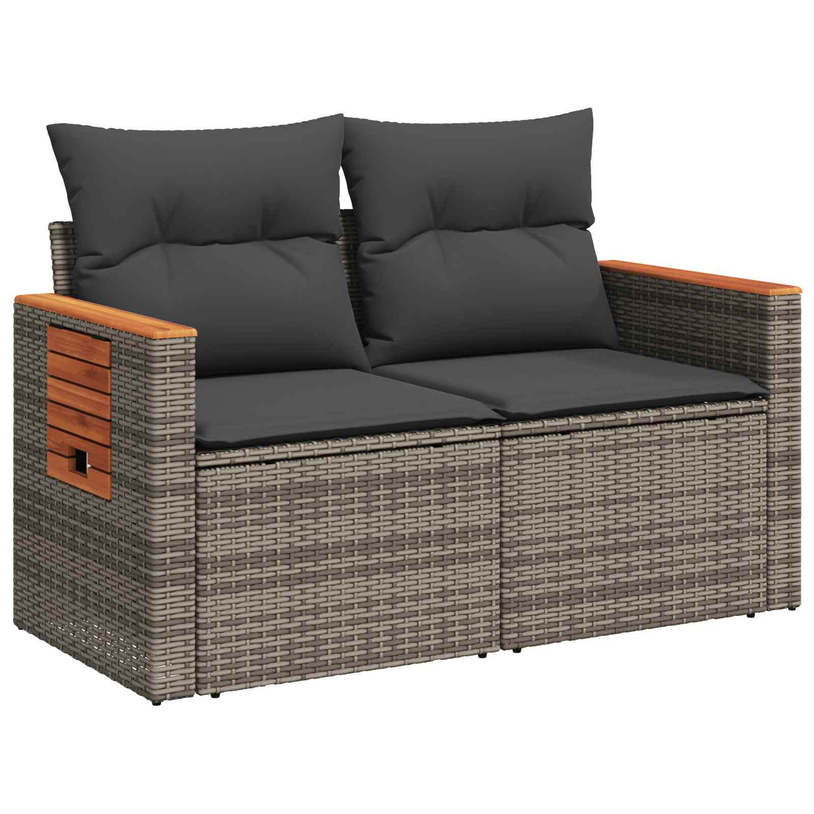 Set di divani 5 pz Grigio e Grigio Scuro | homemem39
