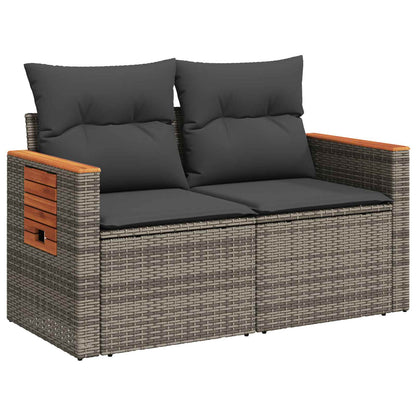 Set di divani 5 pz Grigio e Grigio Scuro | homemem39