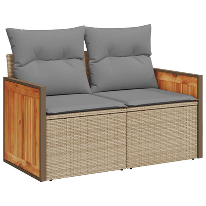 Set di divani 5 pz Beige e Grigio Chiaro | homemem39
